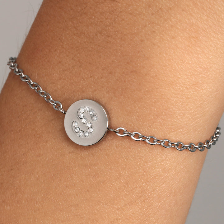 La Petite Story Family Letter S Armband - LPS05ASF51