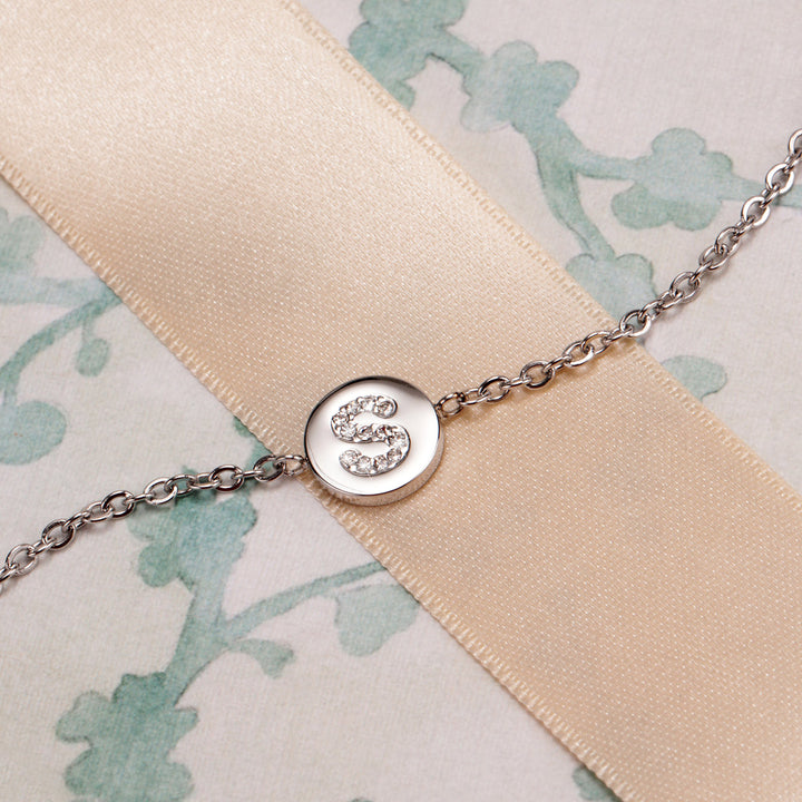 La Petite Story Family Letter S Armband - LPS05ASF51