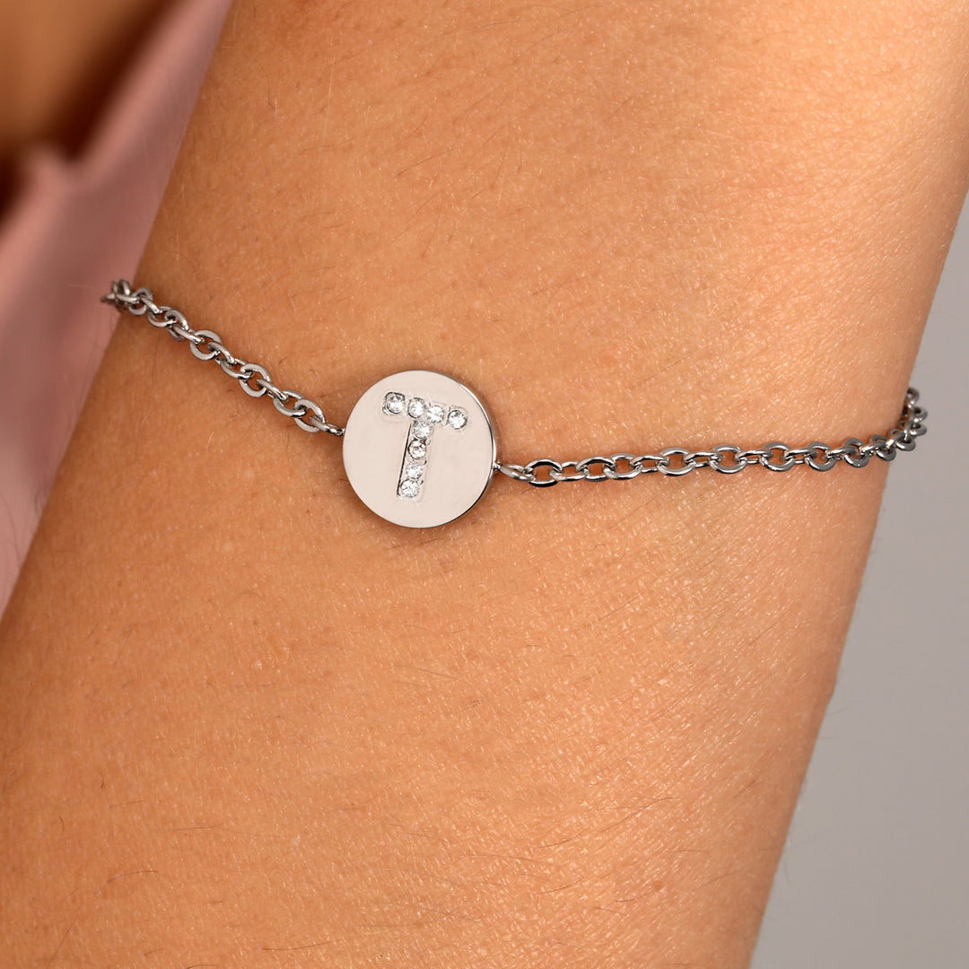 La Petite Story Family Letter T Armband - LPS05ASF52