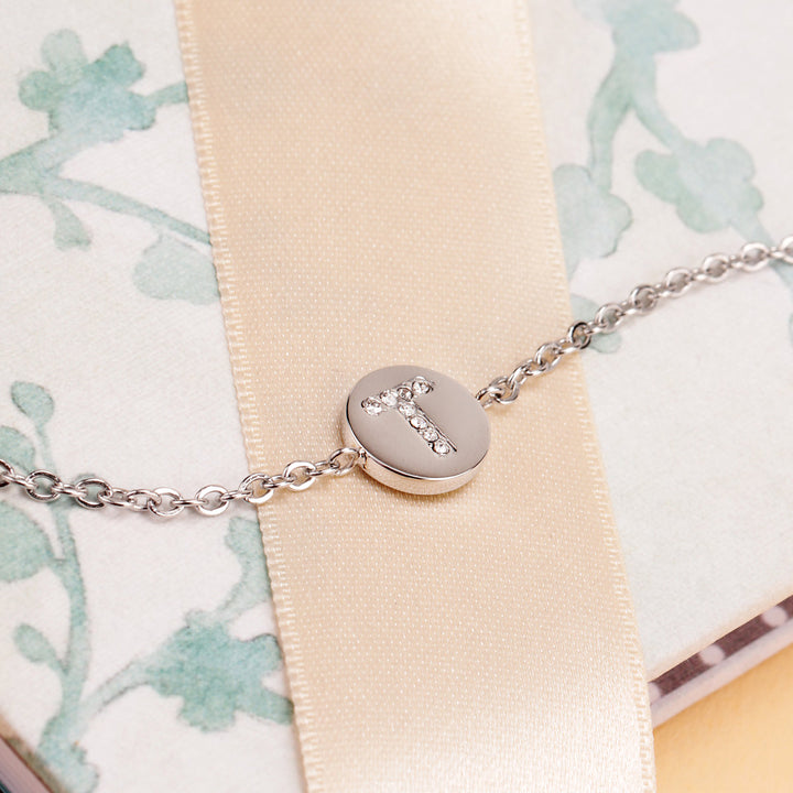 La Petite Story Family Letter T Armband - LPS05ASF52