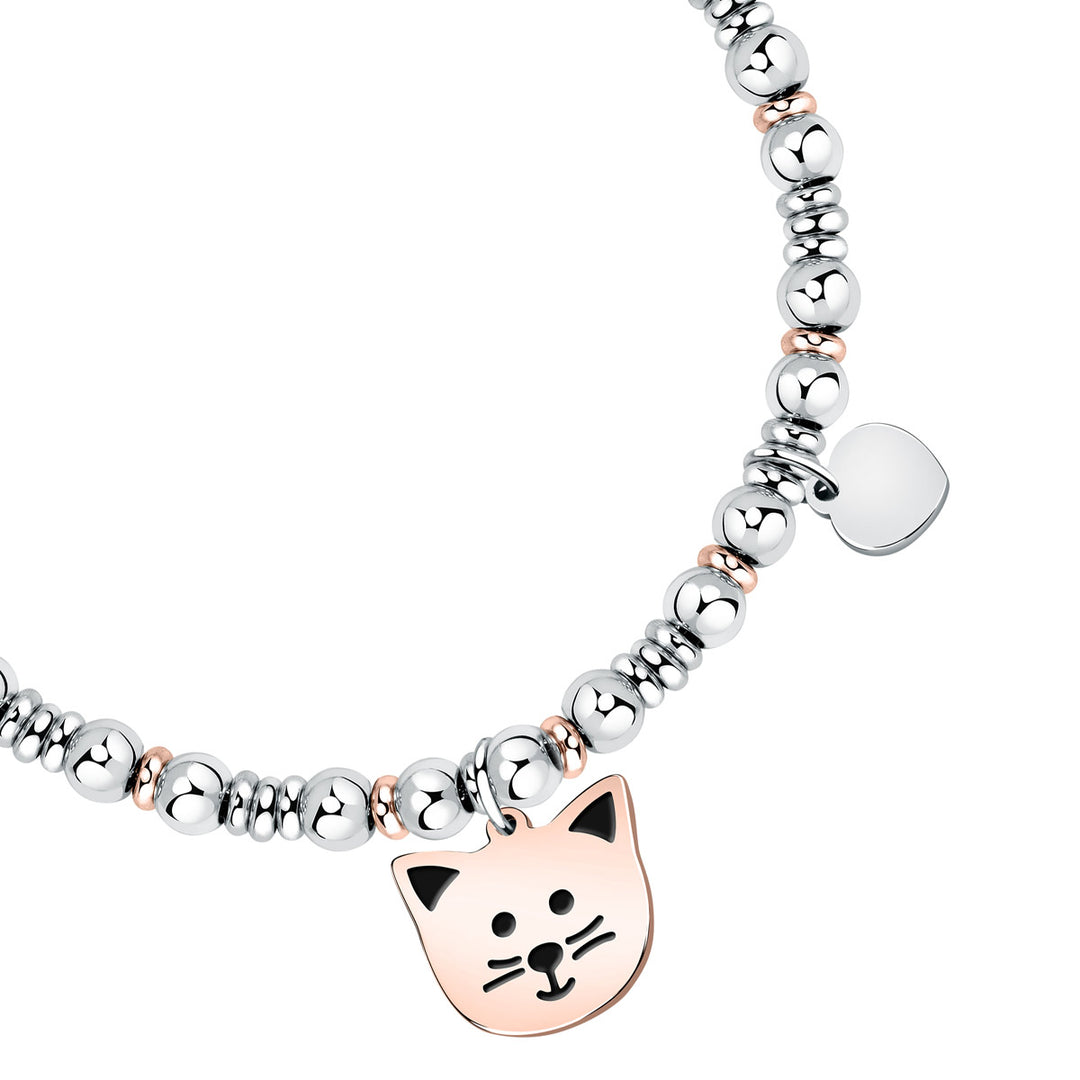 La Petite Story Family Cat &amp; Heart Armband - LPS05ASF69