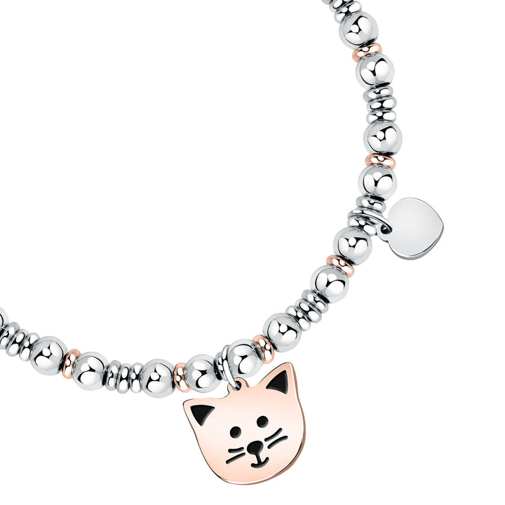La Petite Story Family Cat &amp; Heart Armband - LPS05ASF69