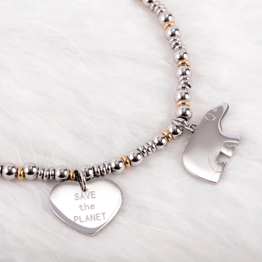 La Petite Story Save The Planet Polar Bear Armband - LPS05ATA11