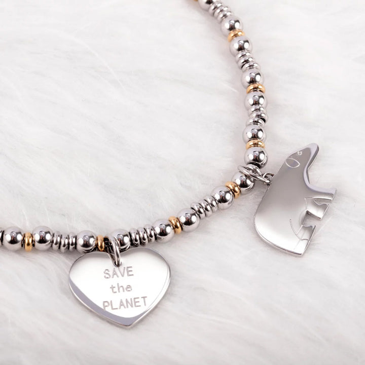 La Petite Story Save The Planet Polar Bear Armband - LPS05ATA11