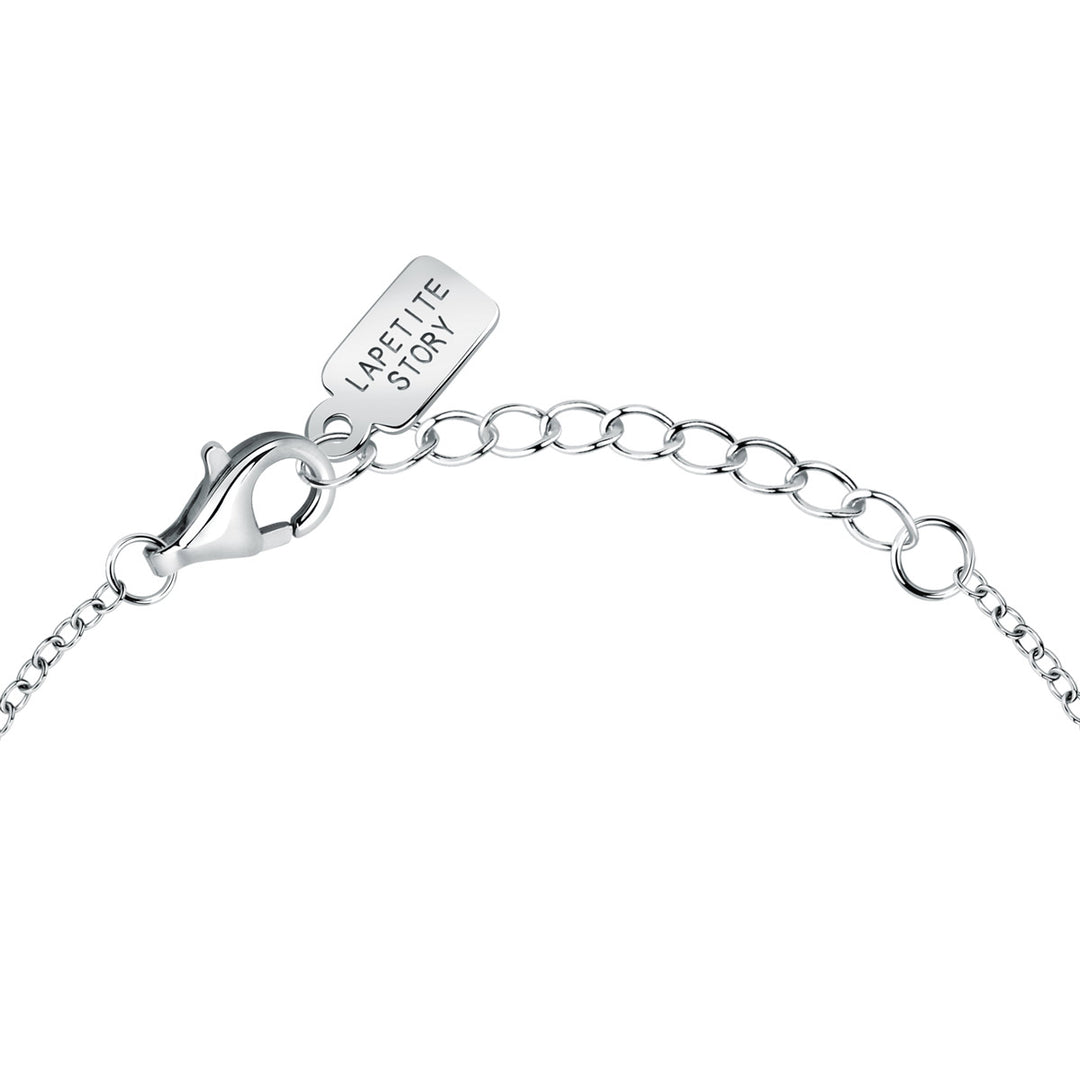 La Petite Story Collection Silver Heart Armband - LPS05AWV01