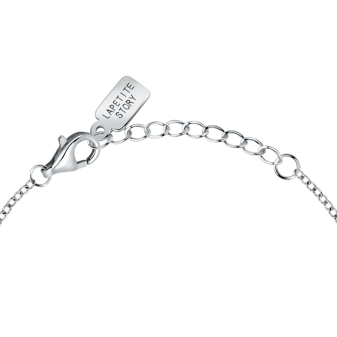 La Petite Story Collection Silver Heart Armband - LPS05AWV08