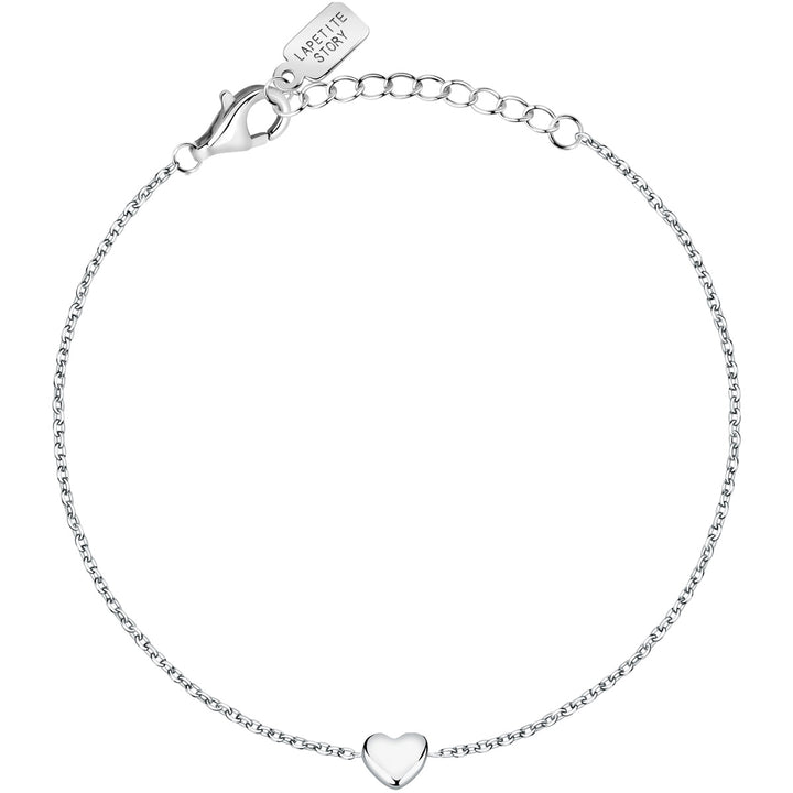 La Petite Story Collection Silver Heart Armband - LPS05AWV12