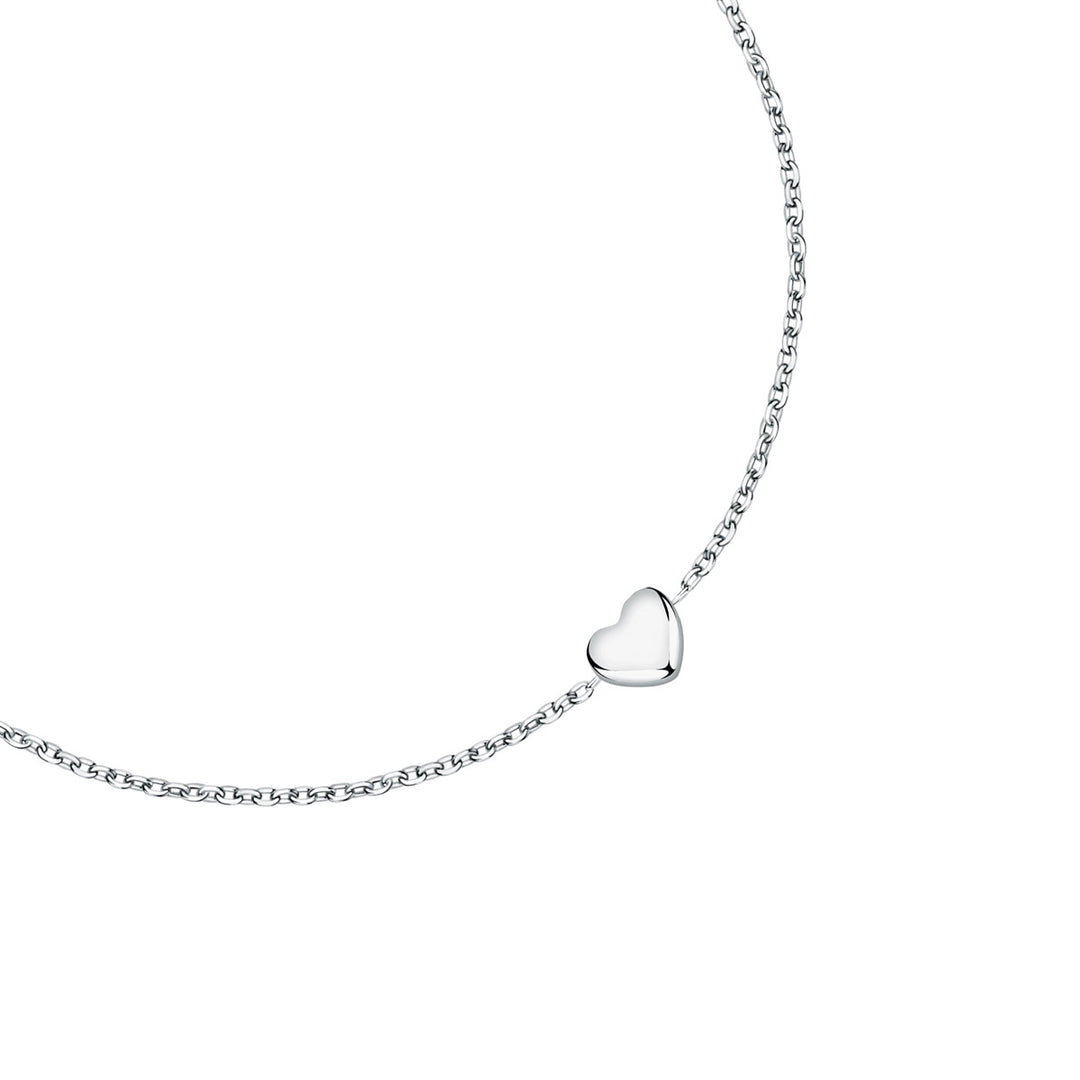 La Petite Story Collection Silver Heart Armband - LPS05AWV12