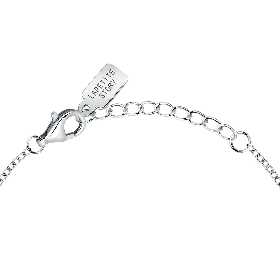 La Petite Story Silver Heart Star Armband - LPS05AWV14