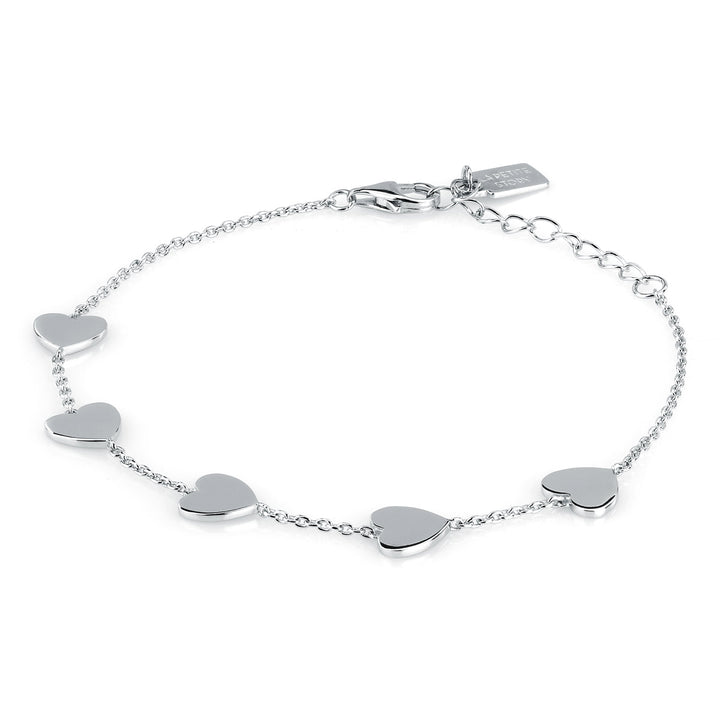 La Petite Story Collection Silver Heart Armband - LPS05AWV20