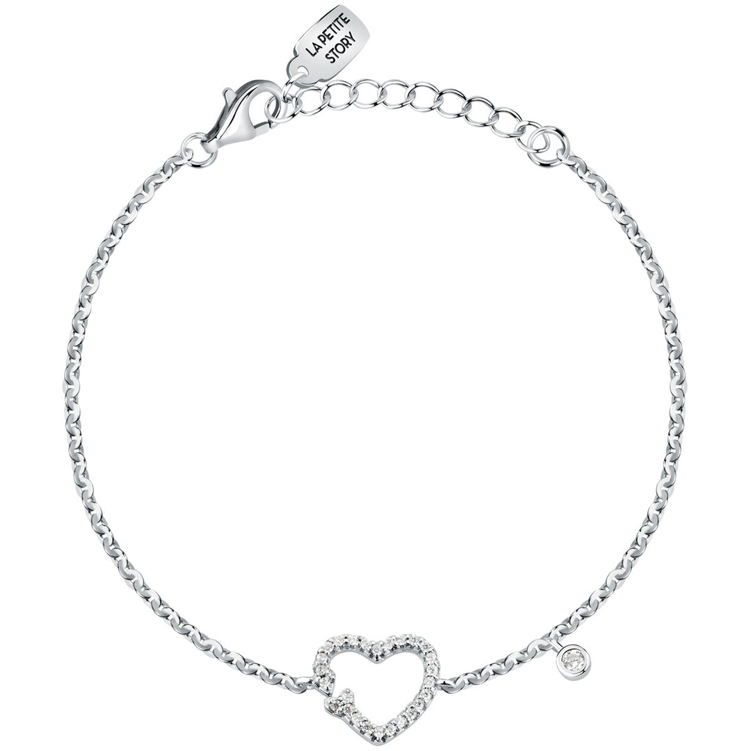 Bracelet La Petite Story Cœur Argent - LPS05AWV21