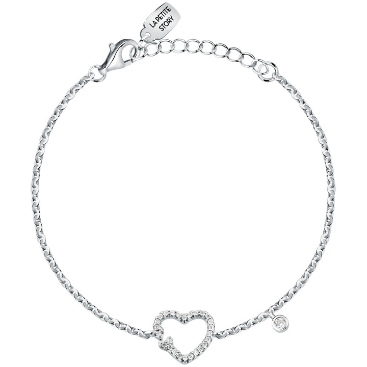 Bracelet La Petite Story Cœur Argent - LPS05AWV21