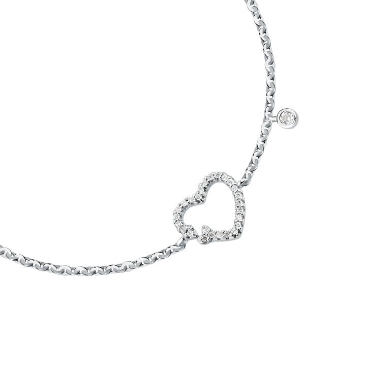 La Petite Story Silver Heart Armband - LPS05AWV21