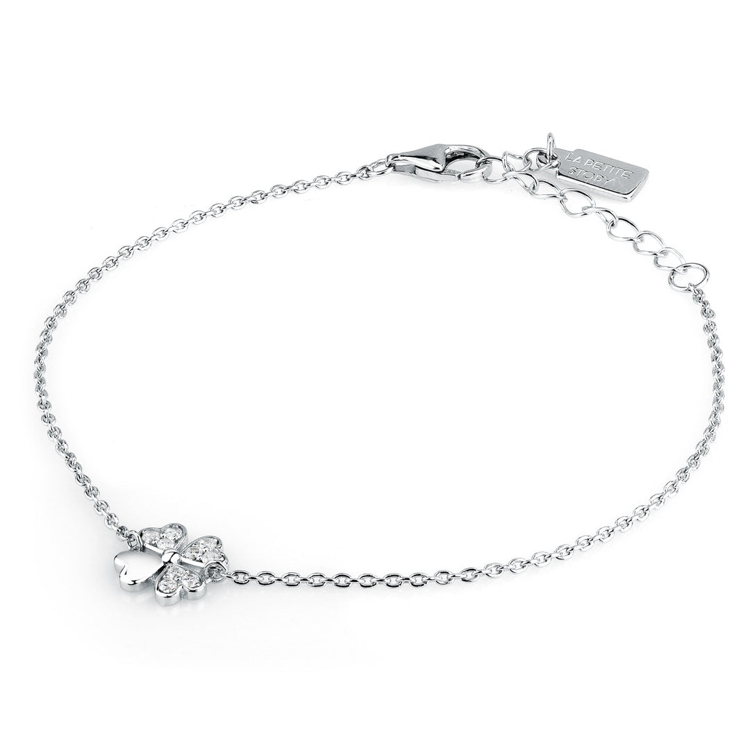 La Petite Story Collection Silver Clover Armband - LPS05AWV23
