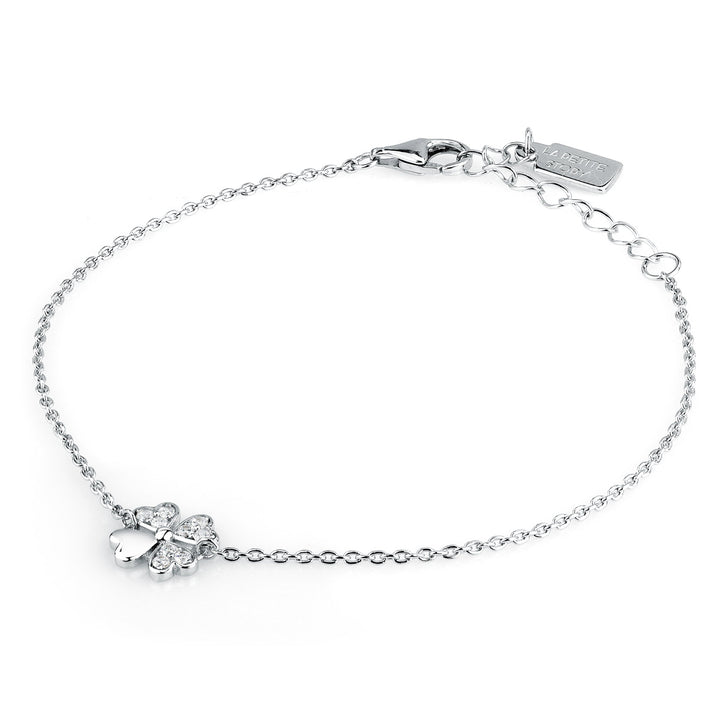 La Petite Story Collection Silver Clover Armband - LPS05AWV23