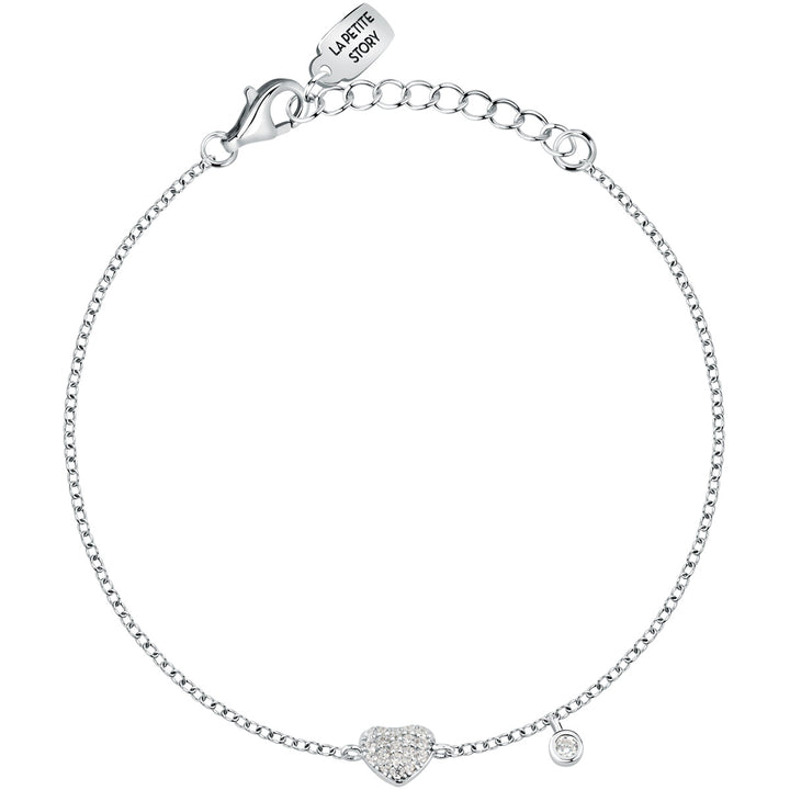 La Petite Story Silver Heart Armband - LPS05AWV29