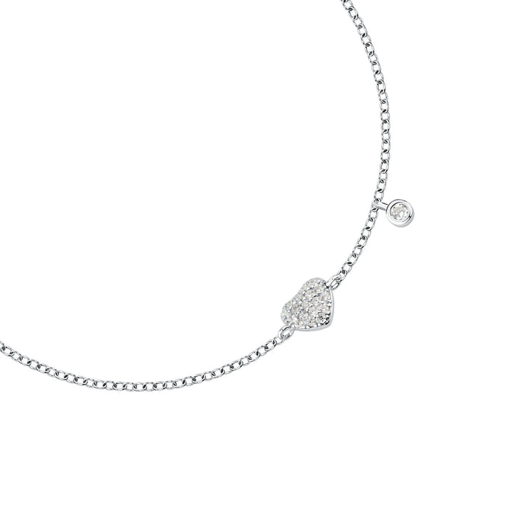 La Petite Story Silver Heart Armband - LPS05AWV29