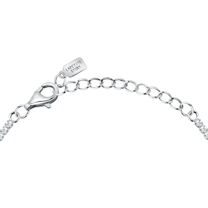 La Petite Story Collection Silver Tennis Armband - LPS05AWV31