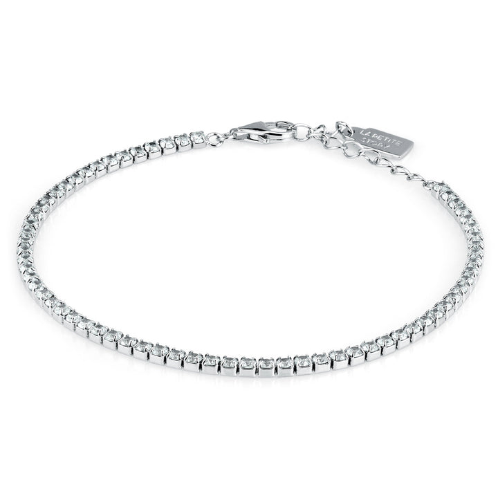 La Petite Story Collection Silver Tennis Armband - LPS05AWV31