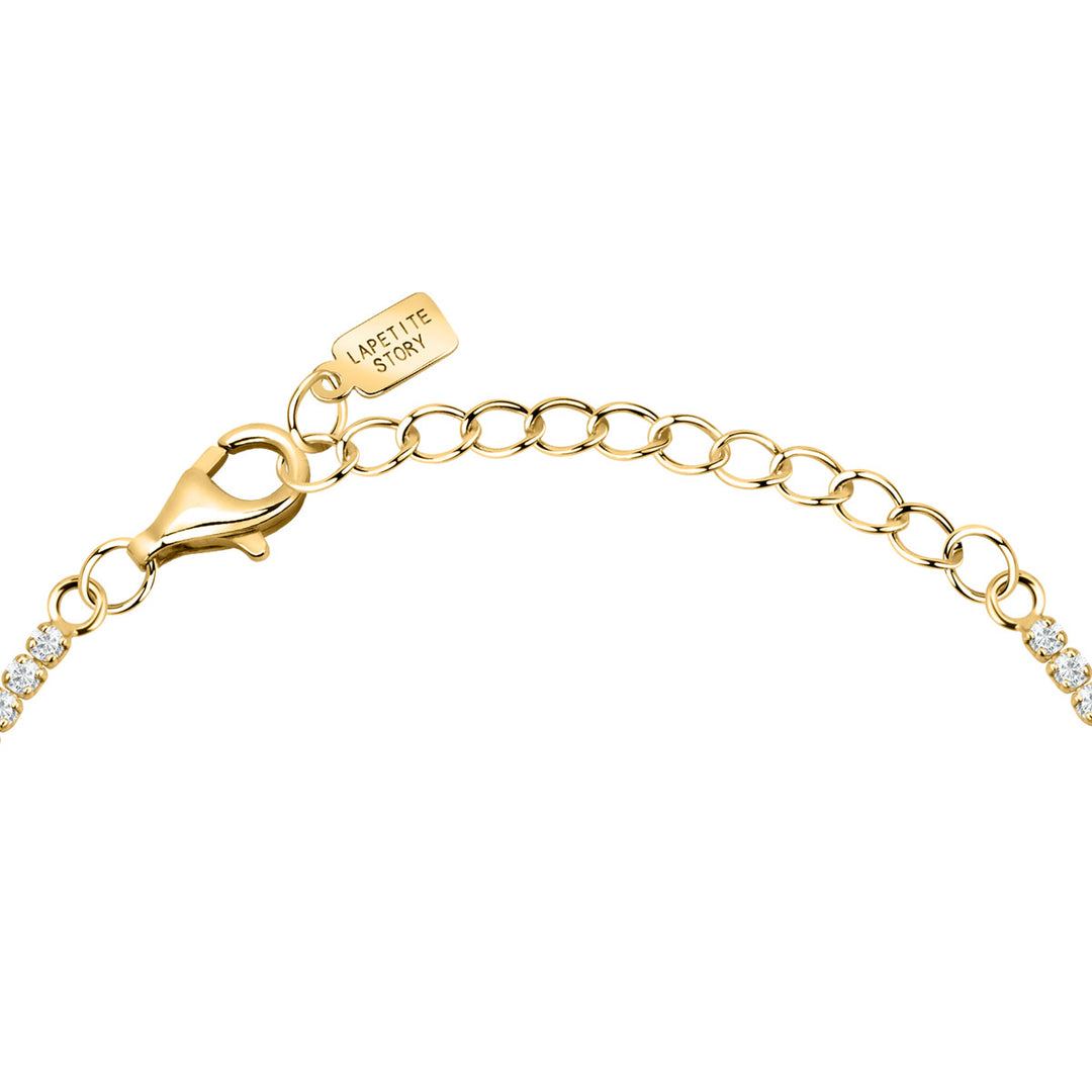 La Petite Story Collection Silver Tennis Armband - LPS05AWV34