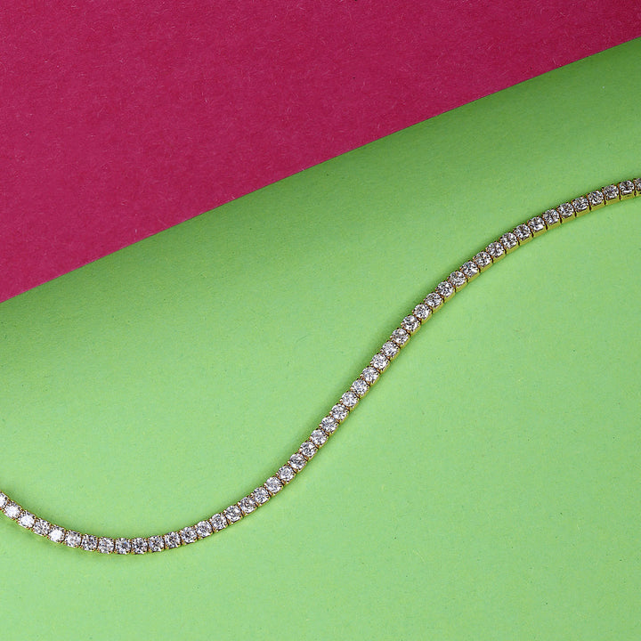 La Petite Story Collection Silver Tennis Armband - LPS05AWV34