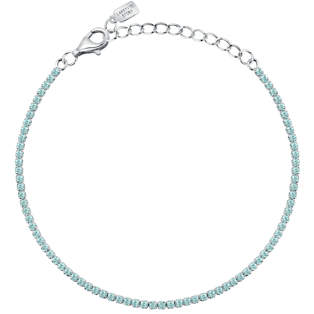 La Petite Story Collection Silver Tennis Armband - LPS05AWV35