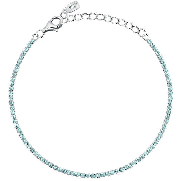 La Petite Story Collection Silver Tennis Armband - LPS05AWV35