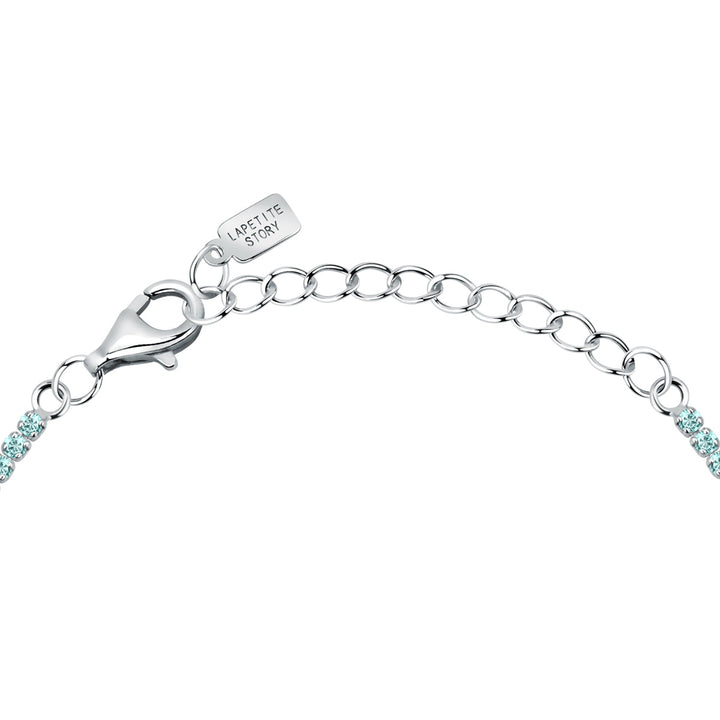 La Petite Story Collection Silver Tennis Armband - LPS05AWV35