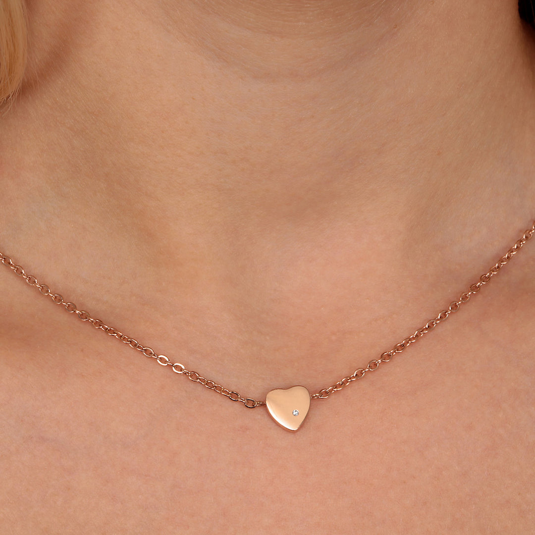 La Petite Story Love Heart Halskette - LPS10ASD06