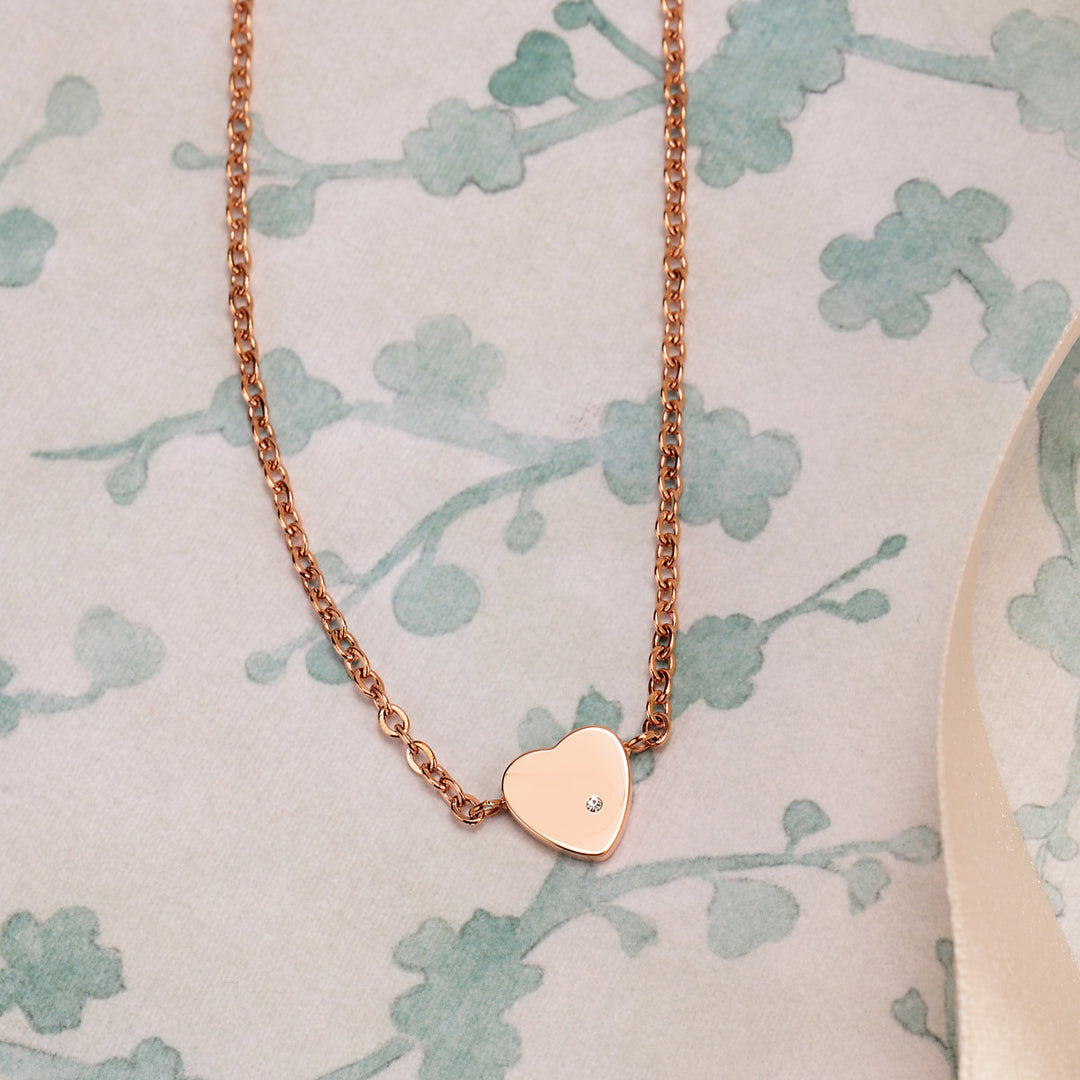 La Petite Story Love Heart Halskette - LPS10ASD06