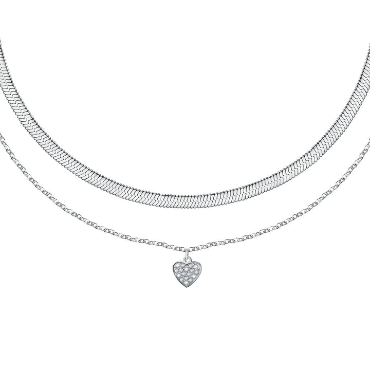 La Petite Story Love Heart Halskette - LPS10ASD19