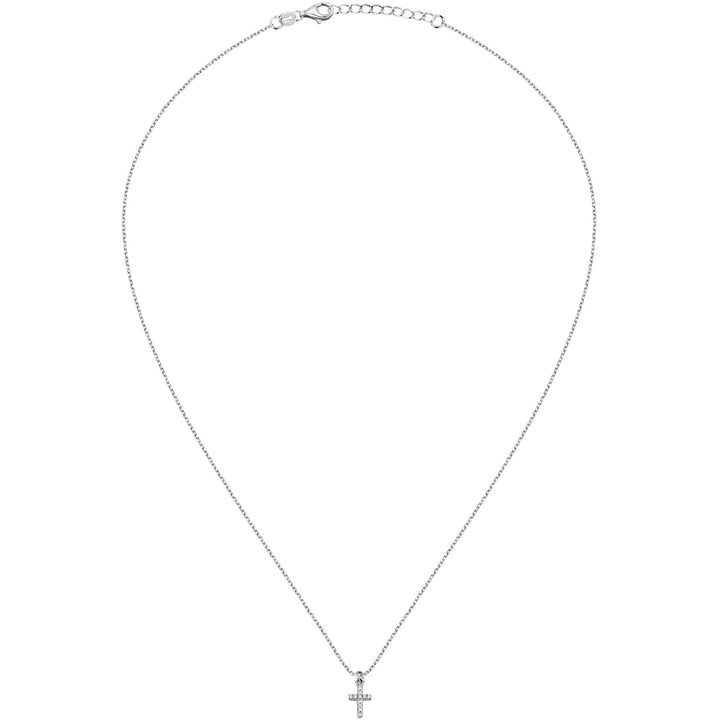 La Petite Story Silver Cross Halskette - LPS10AWV26