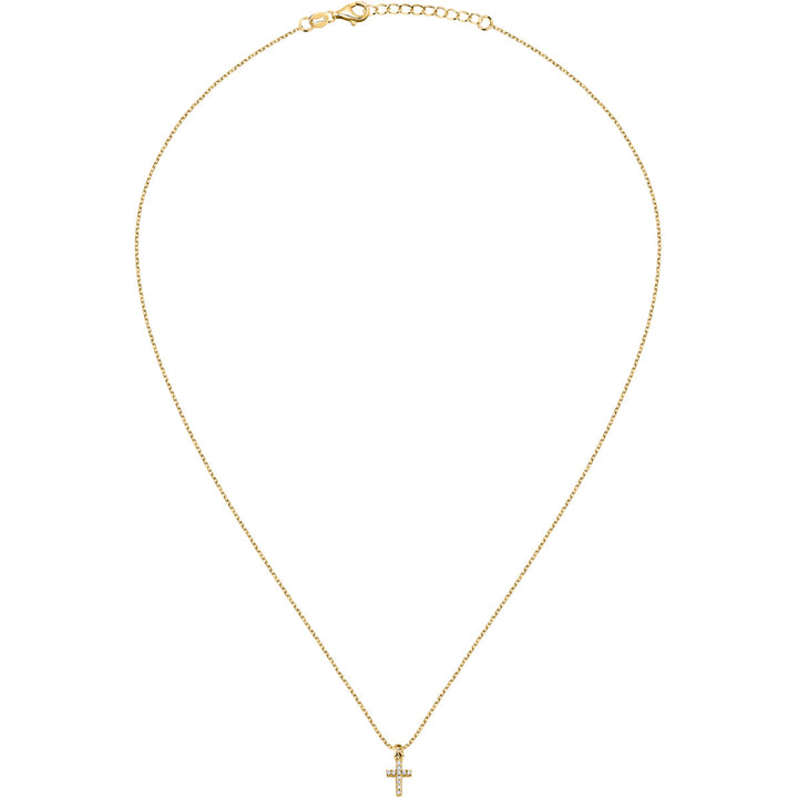 La Petite Story Silver Cross Halskette - LPS10AWV27