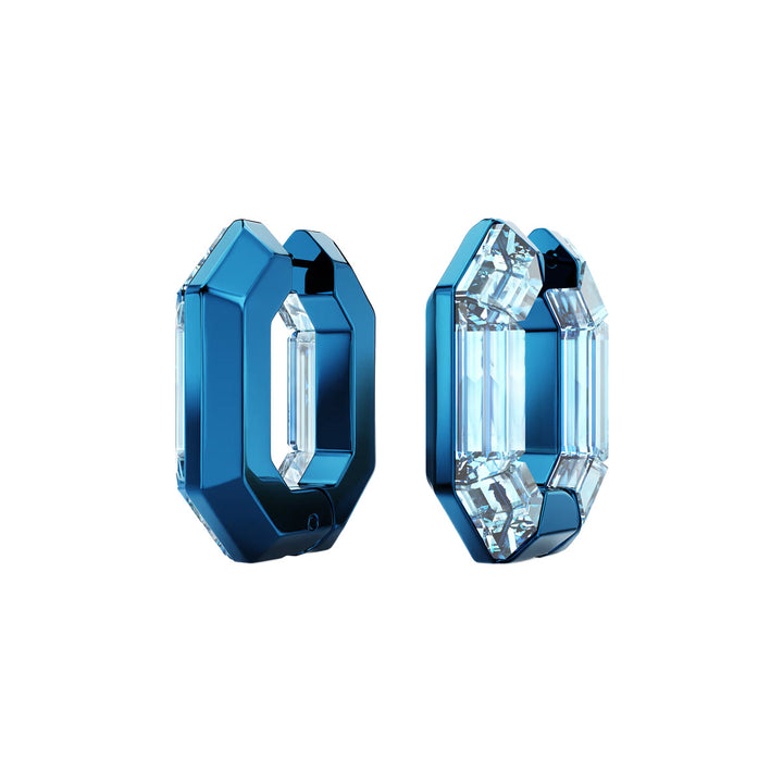 Swarovski Lucent Kreolen Achteckform Klein Blau - 5696038