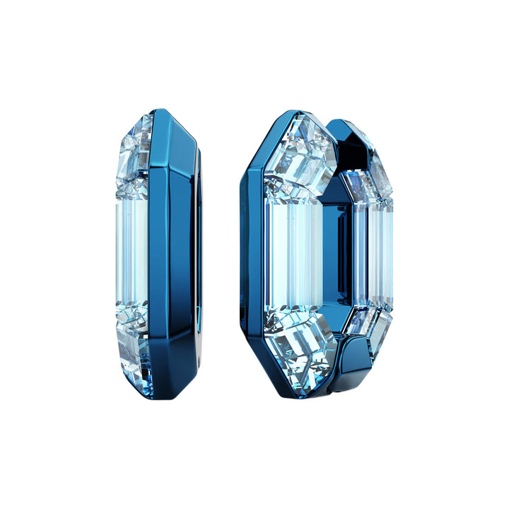 Swarovski Lucent Kreolen Achteckform Klein Blau - 5696038