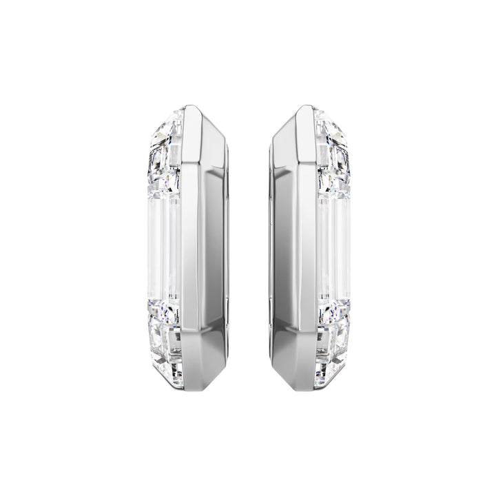 Swarovski Lucent Kreolen Achteckform Klein Weiss - 5696289