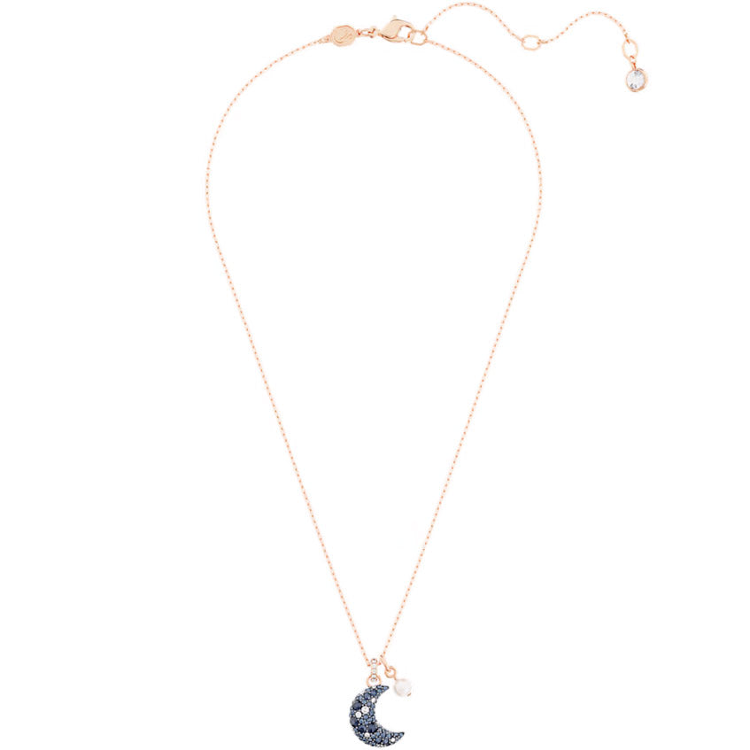 Swarovski Sublima Halskette Kristallperle Mond Mehrfarbig Roségold Legierungsschicht - 5671585