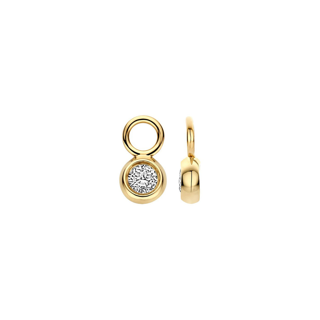 Blush Lab Diamonds Ohr Charms 14k Gelbgold - LG9002Y/M