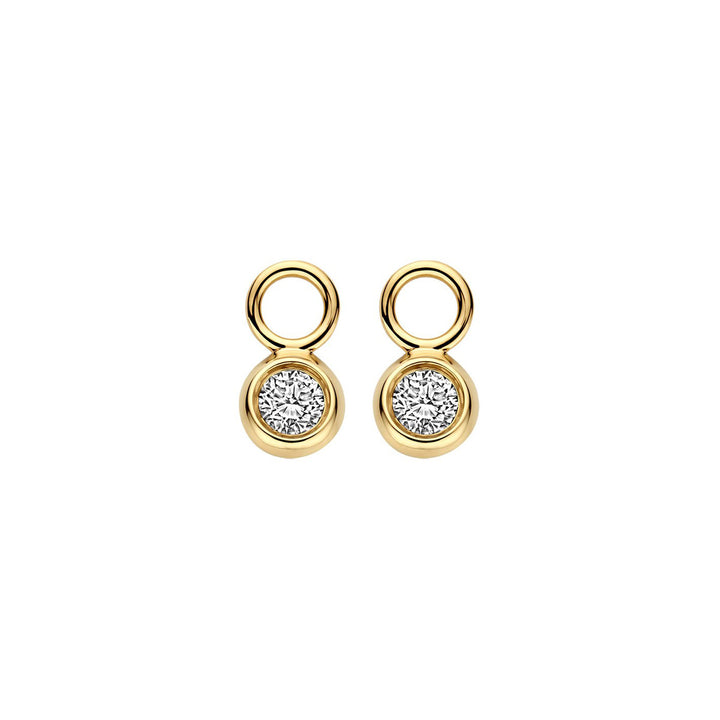 Blush Lab Diamonds Ohr Charms 14k Gelbgold - LG9002Y/M