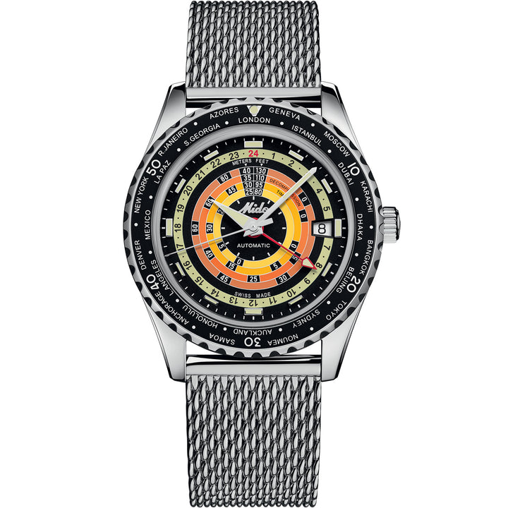 Mido Ocean Star GMT Decompression Worldtimer Special Edition - M026.829.17.051.00
