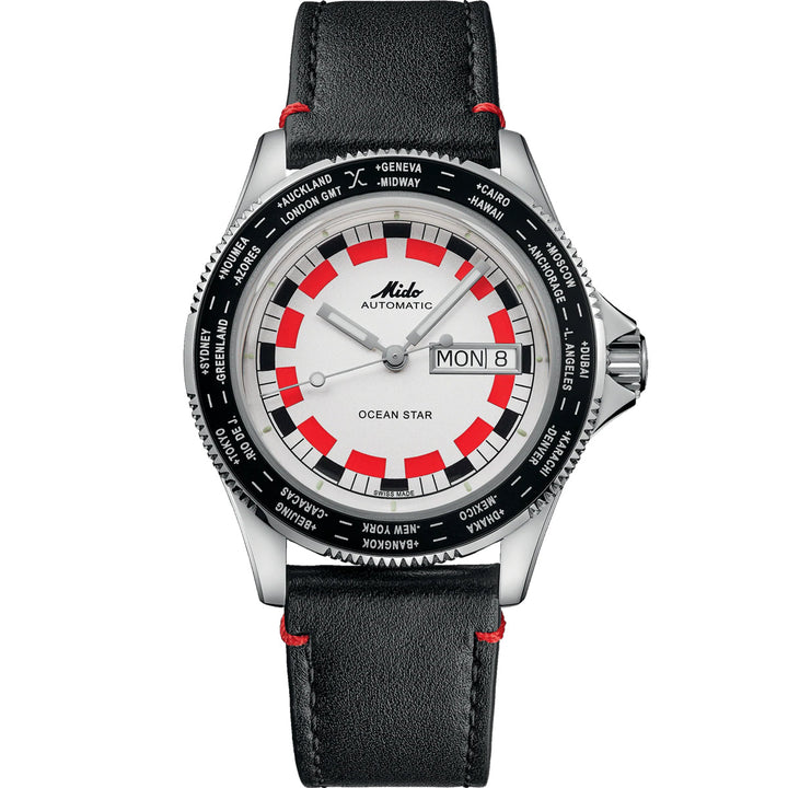 Mido Ocean Star Worldtimer - M026.830.16.030.00
