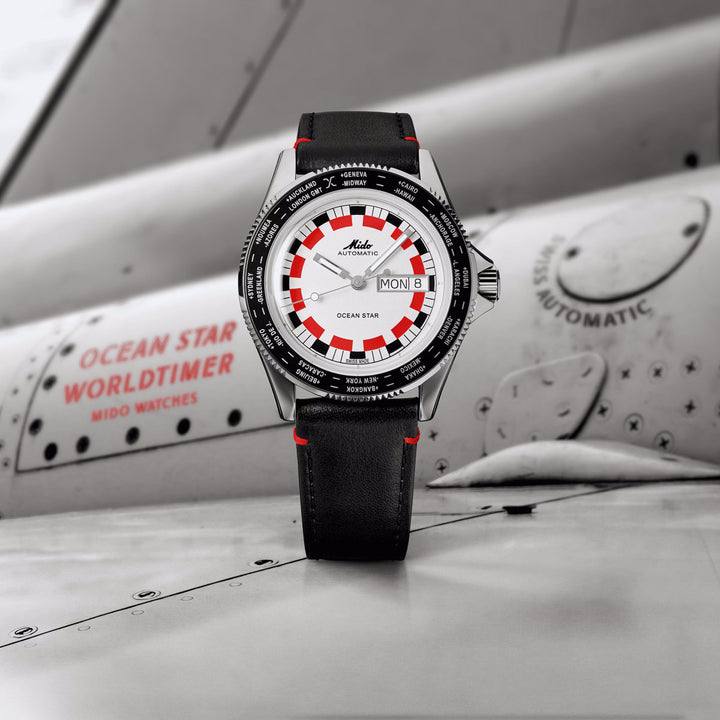 Mido Ocean Star Worldtimer - M026.830.16.030.00