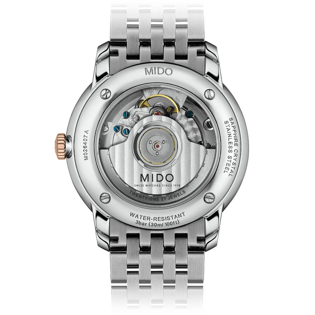Mido Baroncelli Heritage Gent - M027.407.22.010.00
