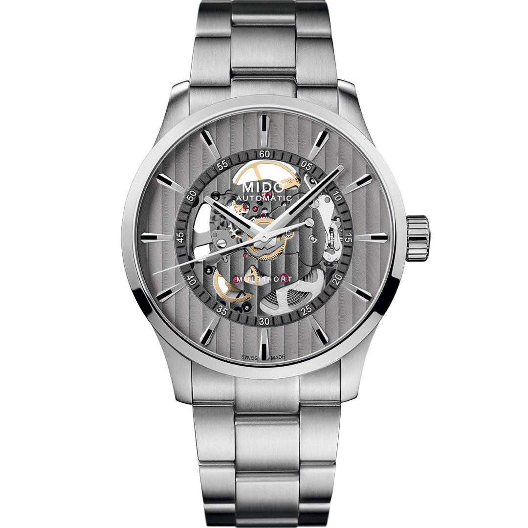 Mido Multifort Skeleton Vertigo - M038.436.11.031.00