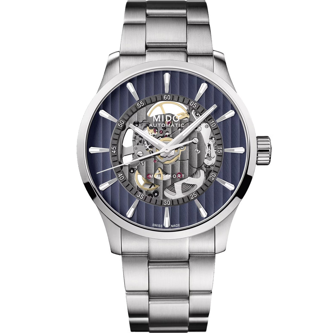 Mido Multifort Skeleton Vertigo - M038.436.11.041.00