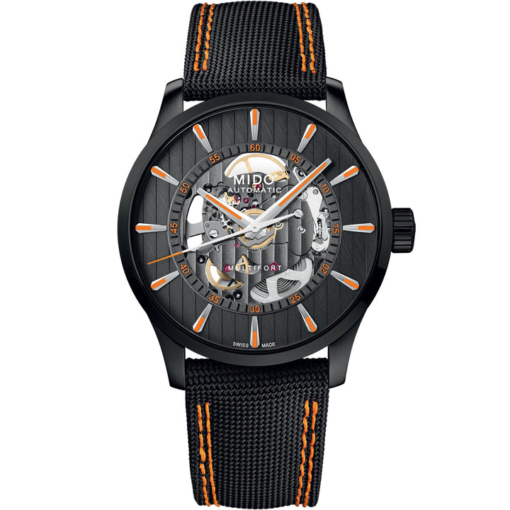 Mido Multifort Skeleton Vertigo - M038.436.37.051.00