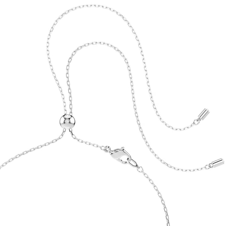 Swarovski Magic Halskette und Brosche Schneeflocke Blau Rhodiniert - 5737619