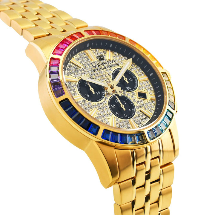 Louis XVI Majesté Iced Out Rainbow - 1120