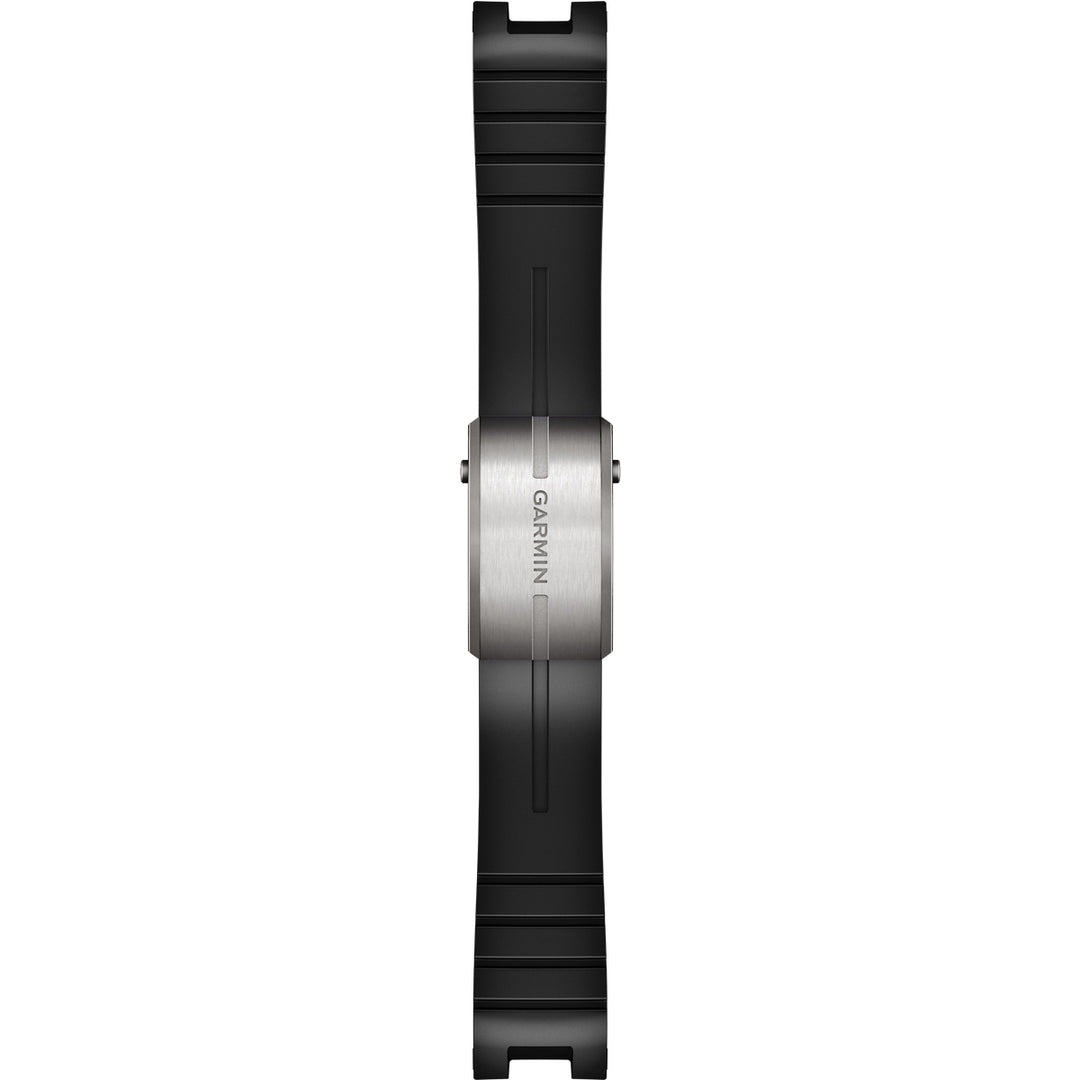 Garmin MARQ QuickFit 22 Black Silicone Rubber Bracelet - 010-14554-05