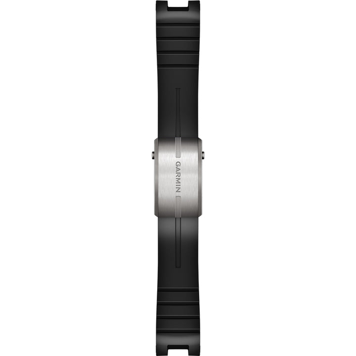 Garmin MARQ QuickFit 22 Black Silicone Rubber Bracelet - 010-14554-05